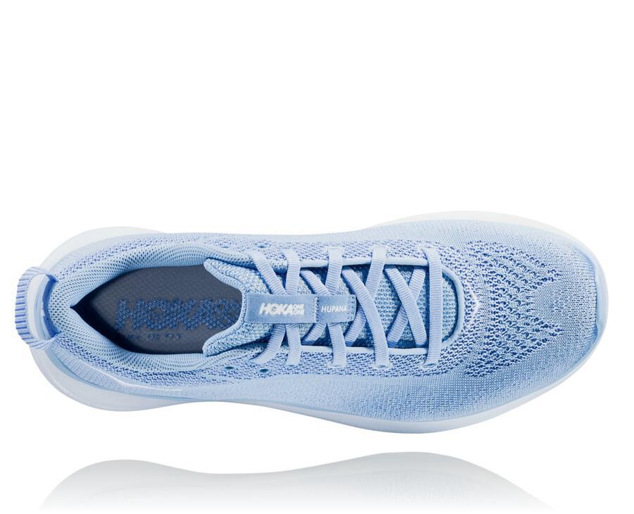 Hoka Australia One One Hupana Flow - Womens Running Shoes Blue/White - ZSGYM-5329